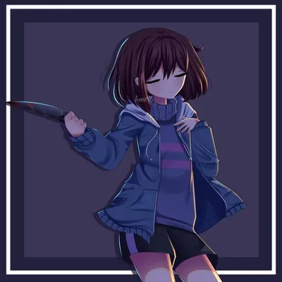 blind frisk | Undertale AUs Amino