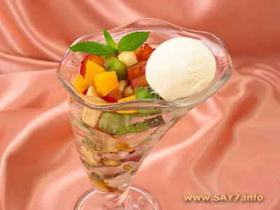 Фруктовый салат из летних фруктов рецепт с фото пошагово | Рецепт | Фруктовый  салат, Салаты, Фруктовые рецепты