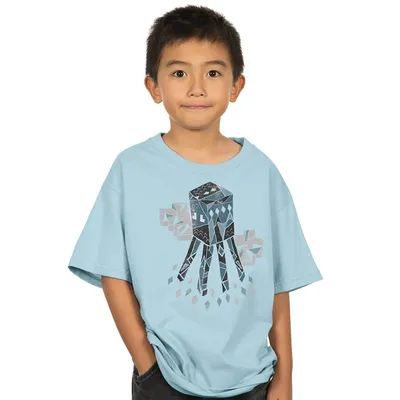 Minecraft Flying Squid Youth Tee Shirt NEW Toys Video Game Kids T Shirts |  eBay