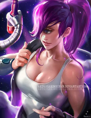 💗LEELA💗Futurama character 🌠 | Art (RUS) Amino