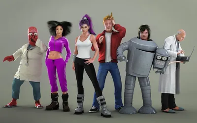 Made by Boris Chuprin. Futurama by real actors. "A man can dream though, a  man can dream". | Futurama, Best cosplay, Real life