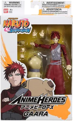 Фігурка Аніме Наруто Гаара Аніме Наруто Anime Heroes Naruto Gaara Bandai  36906 (ID#1428277323), цена: 849 ₴, купить на 