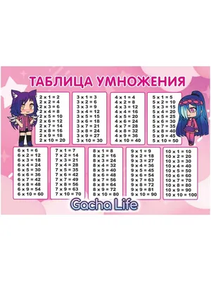 Расписание настенное А4 - Гача Лайф Gacha Life 63653978 купить за 179 ₽ в  интернет-магазине Wildberries