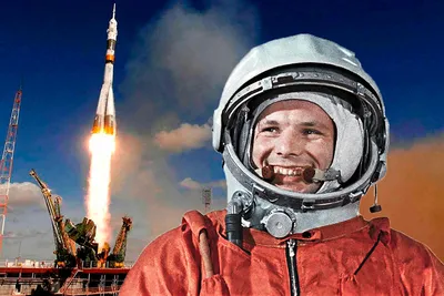 Гагарин, первый человек в космосе Иллюстрация штока - иллюстрации  насчитывающей иллюстрация, путешествие: 214542005