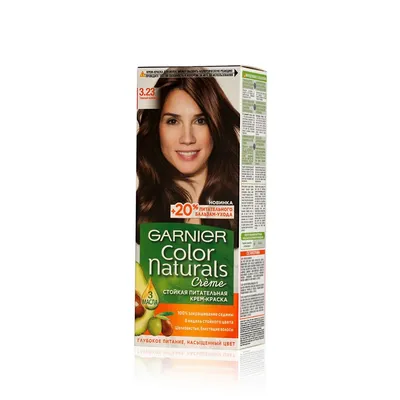 Стойкая крем - краска Garnier Color Naturals для волос  Темный шоколад