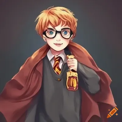 Harry Potter :: личное :: Anime (Аниме) :: art (арт) / картинки, гифки,  прикольные комиксы, интересные статьи по теме.