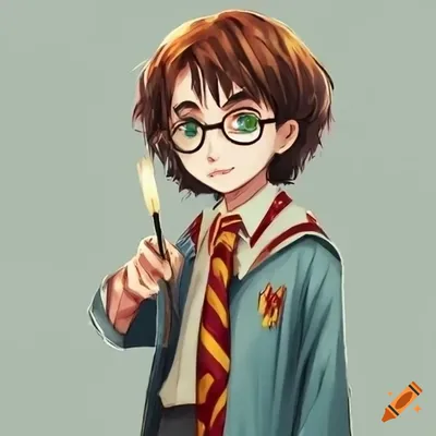 Harry Potter. 90's aesthetic anime style by LoraLindemann on DeviantArt