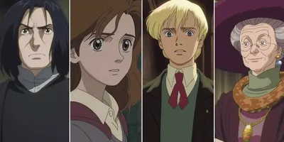 Harry Potter Anime by kaileyrox on DeviantArt