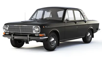 GAZ-24 Volga 1968 3D Model in Classic Cars 3DExport