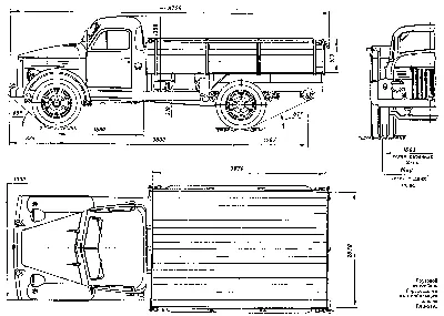 ГАЗ-51 Опытный (Образец №4) ' | Antique cars, Vehicles, Trucks