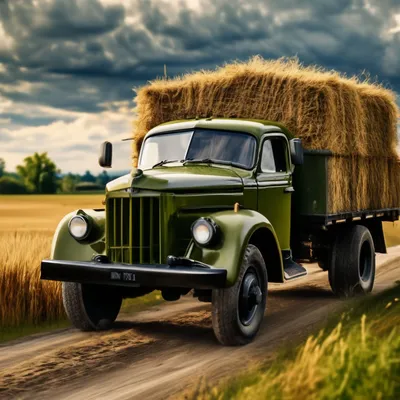 Remains of a GAZ-51 - Gazon Soviet Gaz built truck in the grounds of the  Underground City Oso?wka Poland November 2019. Production began in 1946 and  e Stock Photo - Alamy