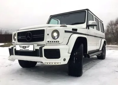 Аренда белого джипа Mercedes Gelandewagen G-Class (Гелендваген) на свадьбу  в Москве, прокат недорого