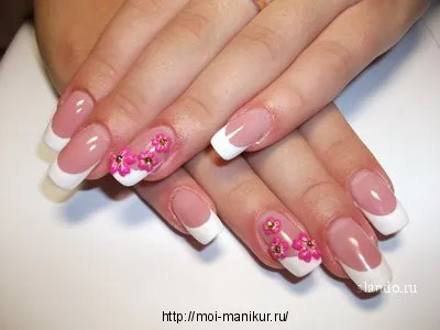 MagicNails Накладные ногти с дизайном и клеем длинные гелевые короткие