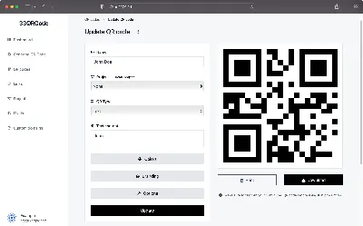 Генератор QR-кода - QRCODER - Генератор QR