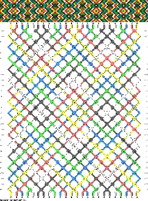 Схемы для плетения браслетов из бисера