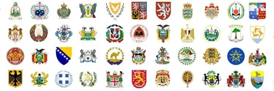 Самые необычные государственные гербы - Nasledie Digital