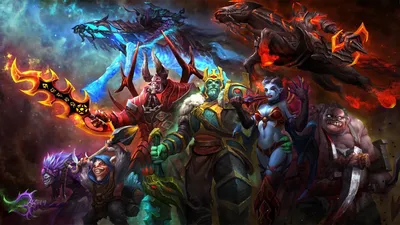 Dota 2 герои обои для рабочего стола, картинки и фото - 