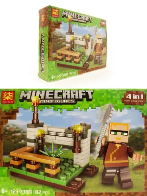 Фигурки Minecraft Герои Майнкрафт — 8 героев, оружие J25: продажа, цена в  Харькове. Тематические игровые наборы от "Интернет-магазин "Носики  Курносики" " - 1426693766