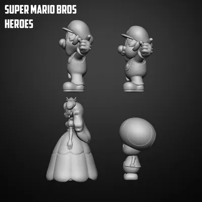 Super Mario Heroes by kaeveris on DeviantArt