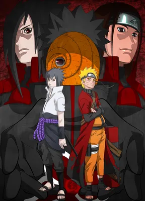 ᐉ Картина постер Gee! Naruto Наруто герои картины 60x40 см NU 