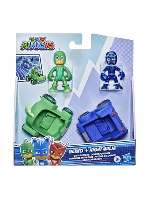 PJ Masks: Герои в масках. Игр. набор 2 фигурки Гекко и Кевин 8 см: купить  фигурку по доступной цене в Алматы | Интернет-магазин Marwin