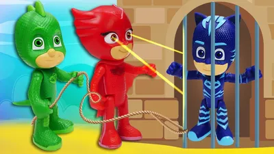 Игровой набор Герои в масках Pj Masks 5 фигурок Кэтбой, Алетт, Гекко, Ромео  и Лунная девочка с быстрой доставкой до дома (г.Алматы) и по всему  Казахстану!