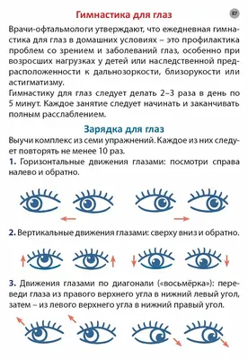 Миопия (близорукость) » ГБУЗ ВО Муромский центр лечебной физкультуры и  спортивной медицины