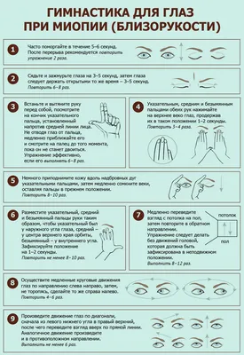 Гимнастика для глаз при катаракте