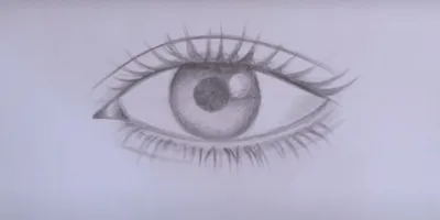 Глаз. Рисунок карандашом / Eye. Pencil drawing technique - YouTube