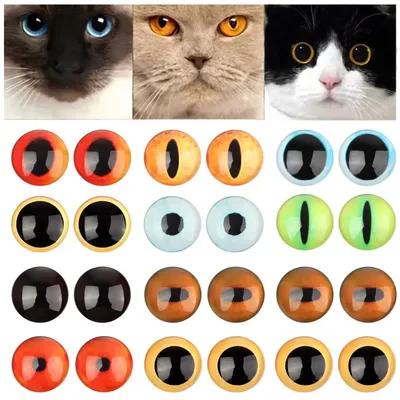 Как нарисовать глаза кота акрилом? How to draw cat's eyes? - YouTube