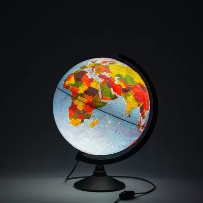 Глобус Земли физический 320мм Классик 135676 Globen - купить оптом от  775,74 рублей | Урал Тойз