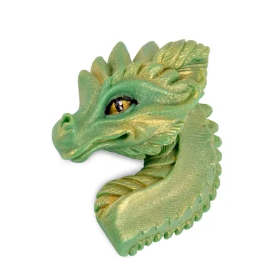 Голова дракона, Природа 3D модель для ЧПУ: STL / MAX (obj)