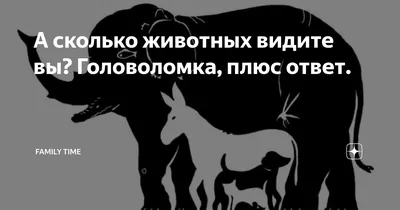 Сколько животных есть на картинке (30 картинок) ⚡ Фаник.ру