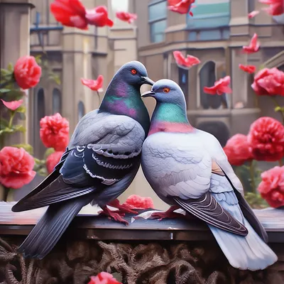 Просмотр фильма "Любовь и голуби"