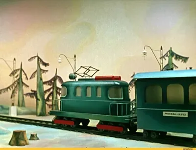 Карикатура «Голубой вагон бежит - качается, качается, качаетс», Андрей  Селиванов. В подборке «Все карикатуры». Карикатуры, комиксы, шаржи