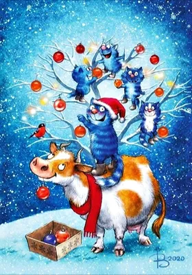 Картина по номерам Paintboy GX42614 Синие коты Рина Зенюк "Поздние яблочки"  40х50 см - купить с доставкой по выгодным ценам в интернет-магазине OZON  (718154562)