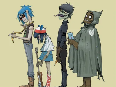 Gorillaz On World Cafe : World Cafe : NPR