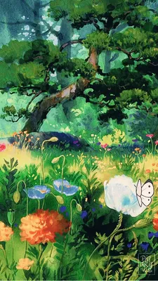 Imgur: Самые потрясающие изображения в Интернете. | Фон Studio ghibli, Аниме пейзажи, Пейзаж