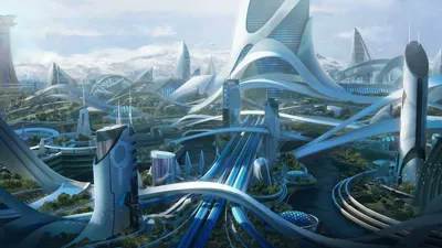 красивые картинки :: Sci-Fi :: Кликабельно :: город будущего :: art (арт) /  картинки, гифки, прикольные комиксы, интересные статьи по теме.