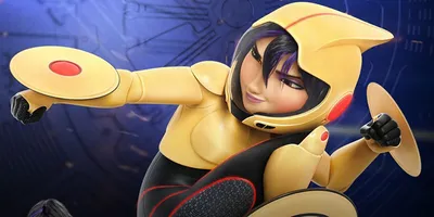 Мультфильм Город Героев Big Hero 6 красивая Го Го Тамаго - Город Героев -  