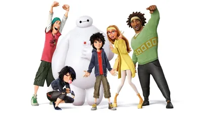 Город Героев (Big Hero 6): Знакомься с персонажами - 