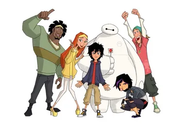 Город Героев (Big Hero 6): Знакомься с персонажами - 