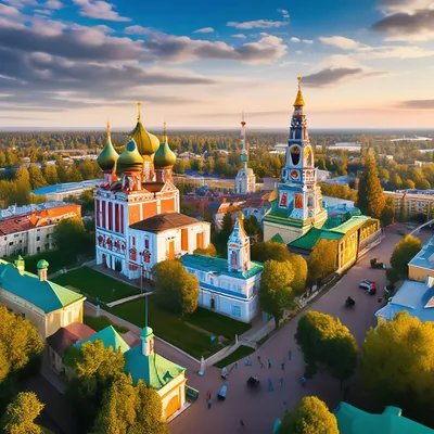 Рязань (Рязань, город). Троицкий мужской монастырь, фотография.  дополнительная информация Ворота монастыря