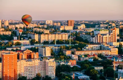 Граффити достопримечательностей на названии города Липецк