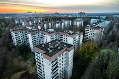 Город Припять До и После восстановления. В фотошопе | Пикабу