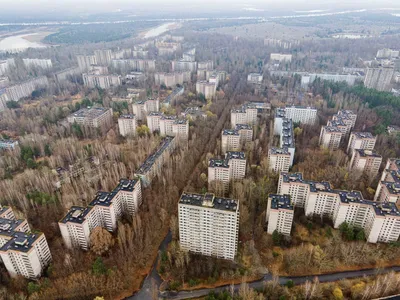 Город Припять До и После восстановления. В фотошопе | Пикабу