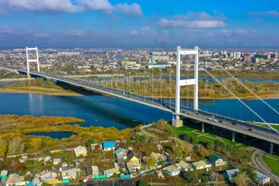 Подвесной мост в городе Семей — Википедия