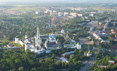 Сергиев Посад. Прогулка по городу. Архитектура. Достопримечательности.