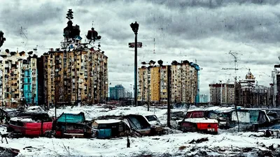 Фон города ночью - 67 фото