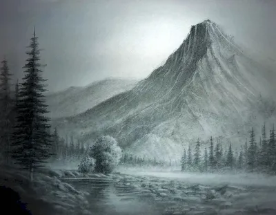 Как Нарисовать Красивые Горы (54 Фото)